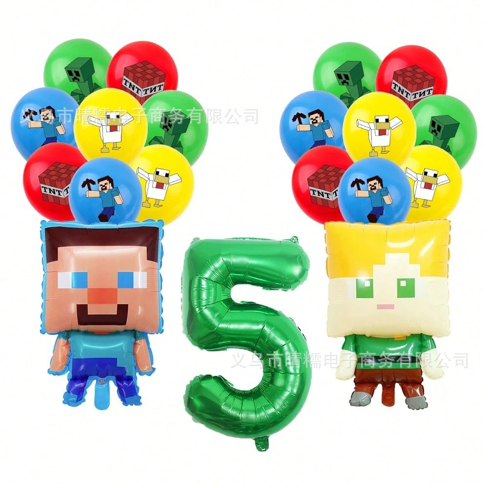 23pcs a set for Minecrafte Pix - огляд і ціна Party Games Minecraft