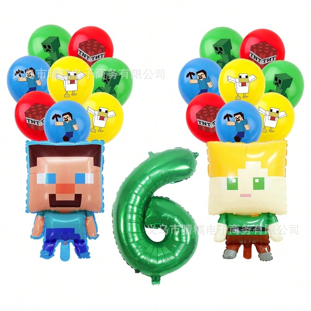 23pcs a set for Minecrafte Pix - огляд і ціна Party Games Minecraft