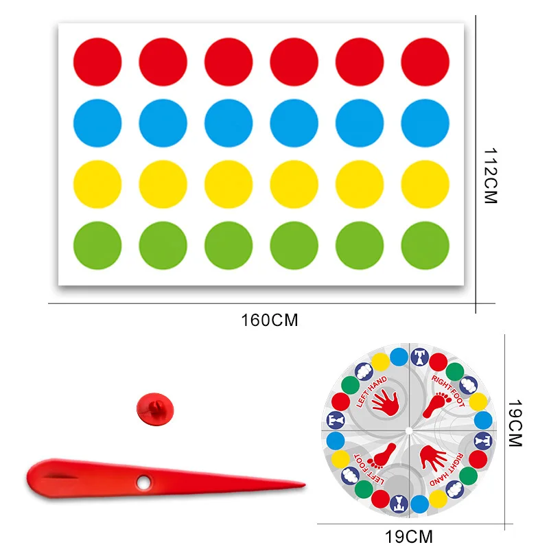 Hot-Selling Twister Game, Clas - огляд і ціна Party Games Physical