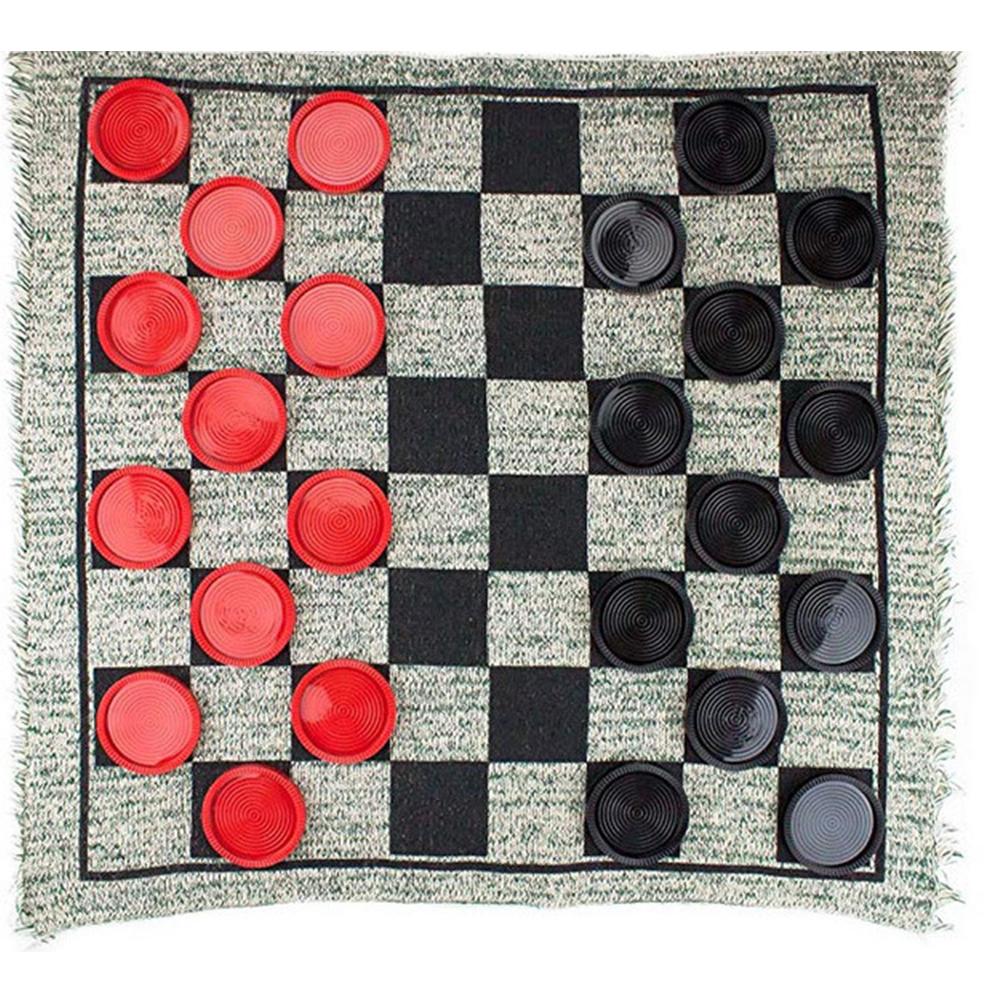 3 in 1 Giant Checkers Set Tic  - огляд і ціна Tic Tac Toe Giant